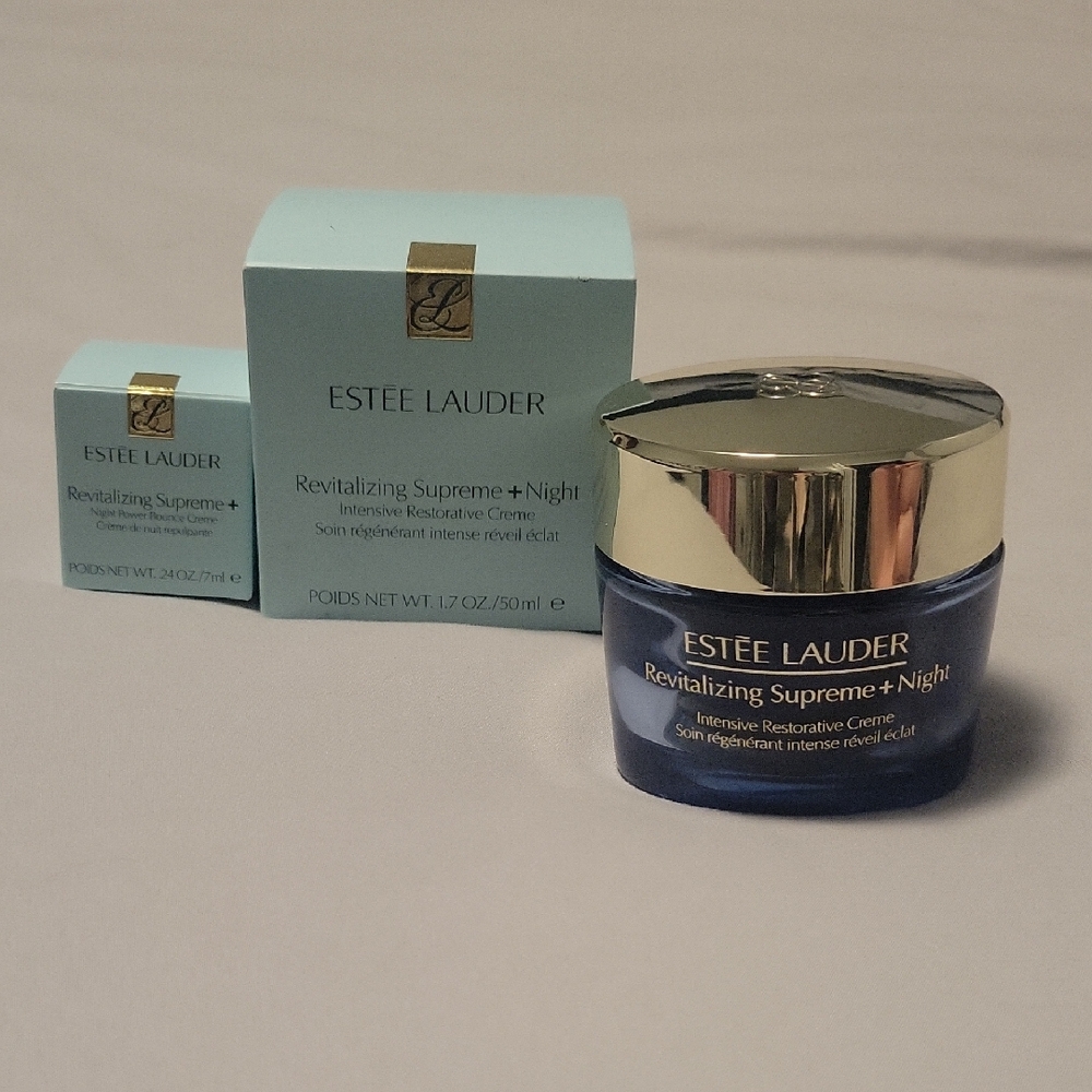Estee Lauder Blue and Silver Moisturizer